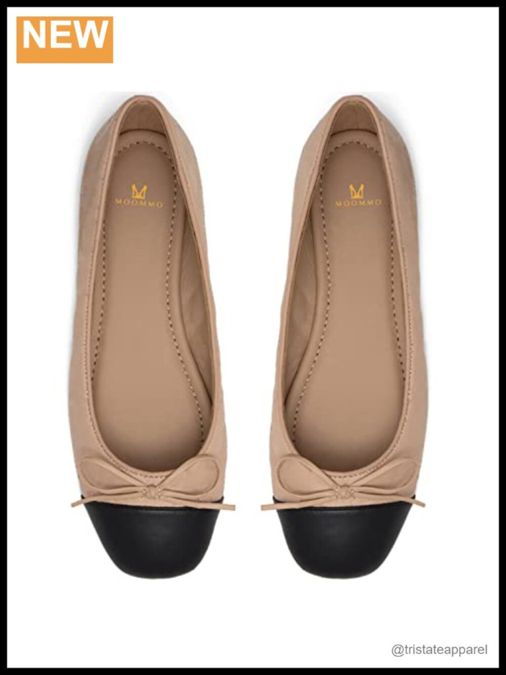 Women's Cap Toe Ballet Flats Bow Slip On Quilted Comfort Dress Shoes